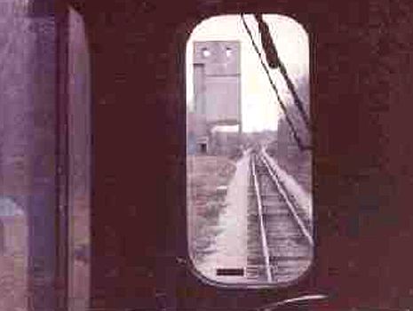 NYC Clarendon Coal Tower From Train